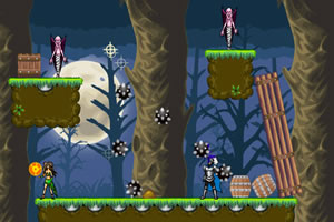 骑士与女巫大战怪物