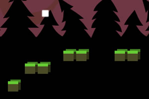 跳跃的像素方块