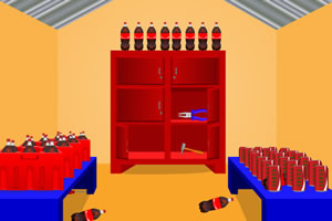 逃离饮料冷藏室