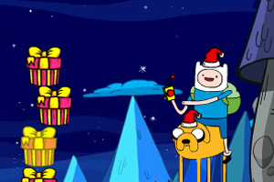堆垛圣诞礼物