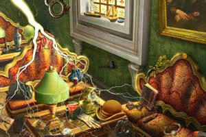 贵族老屋找东西