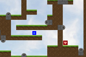 蓝色方块找真爱