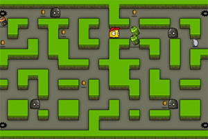 电磁小人收集电池