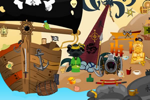 忍者与海盗藏物