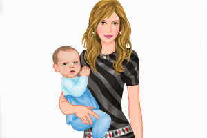 达芙和她的孩子