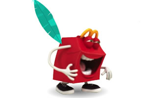 给麦当盒挠痒痒