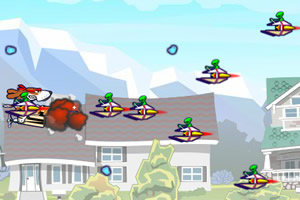 飞天狗战外星人无敌版