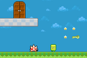 绿色小方芝麻开门