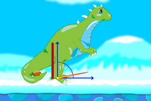 恐龙妈妈丢石头