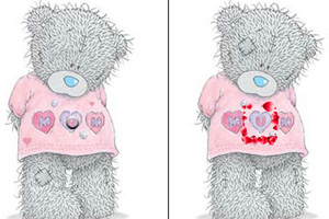 爱心小熊来找茬