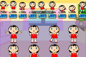 跟着小美学跳舞