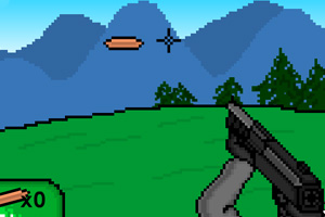 射击疯狂的飞碟