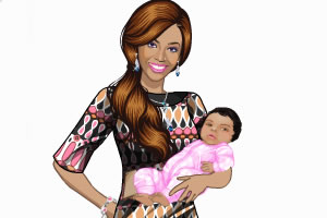 碧昂丝和她的孩子