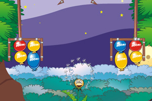 放飞蒲公英种子