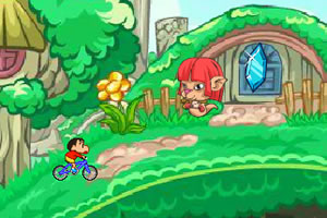 蜡笔小新骑车大冒险