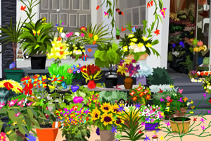 花店找物品