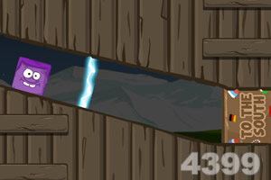 冰冻紫色头回家