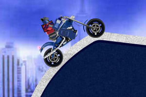 变形金刚骑摩托