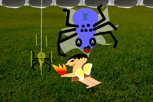 幽幽战恐龙之斗蜘蛛