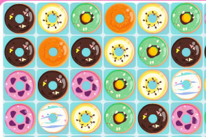 可爱甜甜圈对对碰