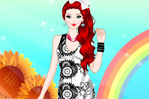 别致的夏季长裙