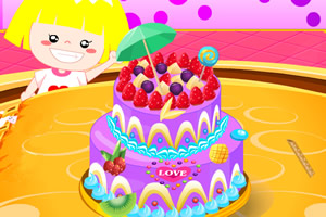 美味的草莓蛋糕