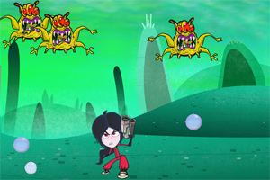 弗雷德打外星人