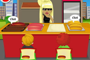 雷帝嘎嘎做热狗