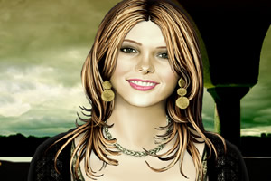 阿什丽格林尼化妆