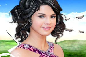 赛琳娜新的打扮