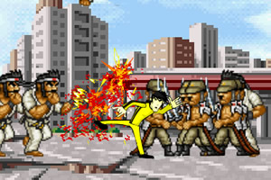 李小龙狂扁鬼子