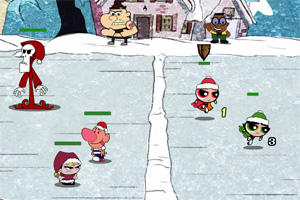 动漫明星打雪仗中文版