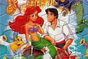 美人鱼公主拼图