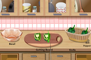 跟莎拉学做鸡肉卷饼