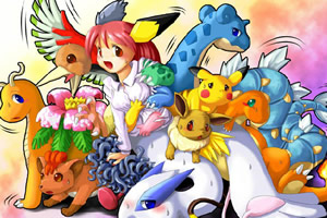 宠物小精灵易趣拼图