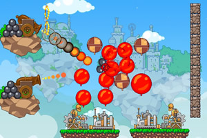 大炮轰气球4选关版