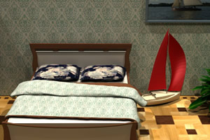 逃出游艇爱好者房间