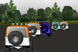 3D吉普车赛车
