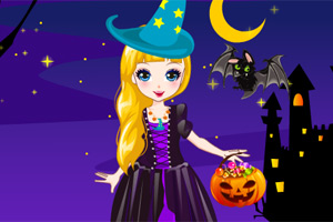 快乐万圣节女生