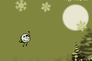 小球先生接雪花