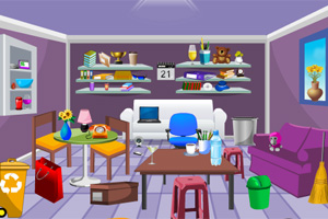 凌乱办公室找东西