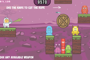 宇航员大战外星人