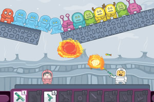 宇航员大战外星人选关版