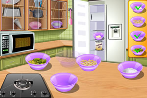 跟莎拉学做小圆饼 