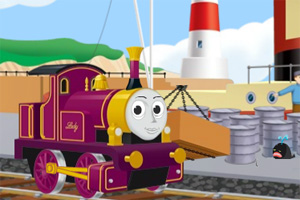 托马斯火车拼图