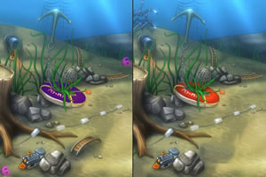 夏天的村庄找不同