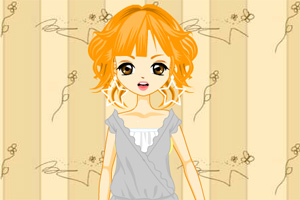 可爱的芭比女孩