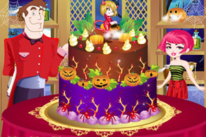 美味万圣节蛋糕