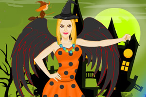 万圣节巫师装扮