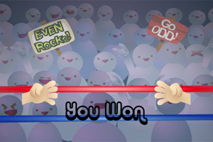 小男孩另类猜拳